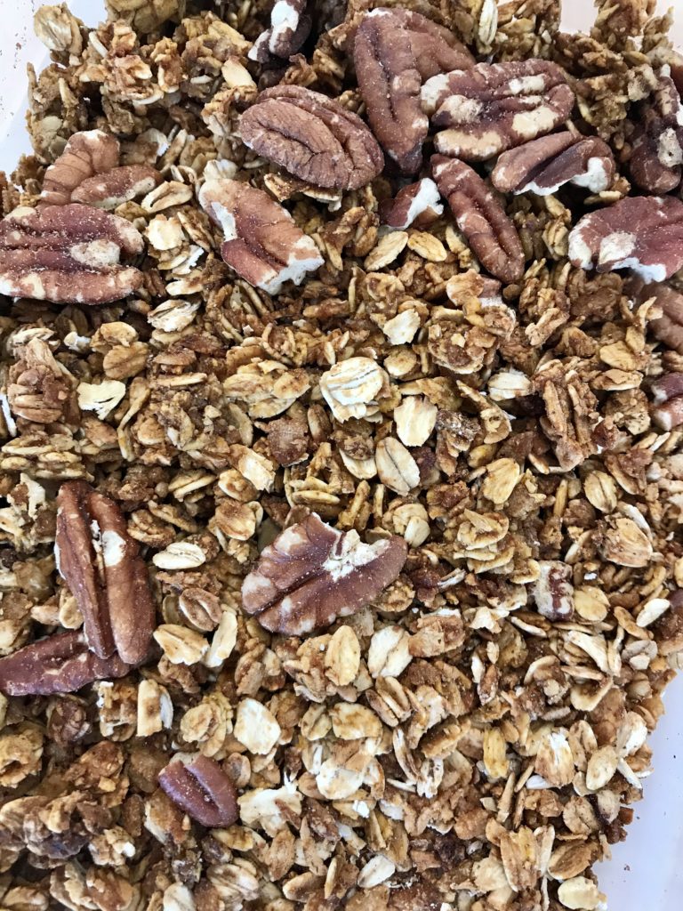 pumpkin spice granola