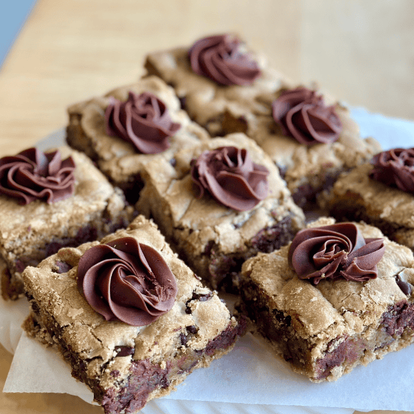 Triple Chip Blondies